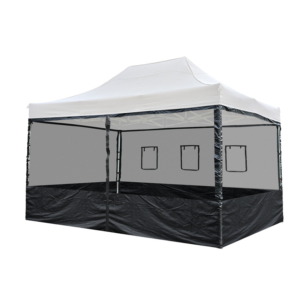 10x15 Pop Up Canopy Netting Mesh Sidewalls Side Panel