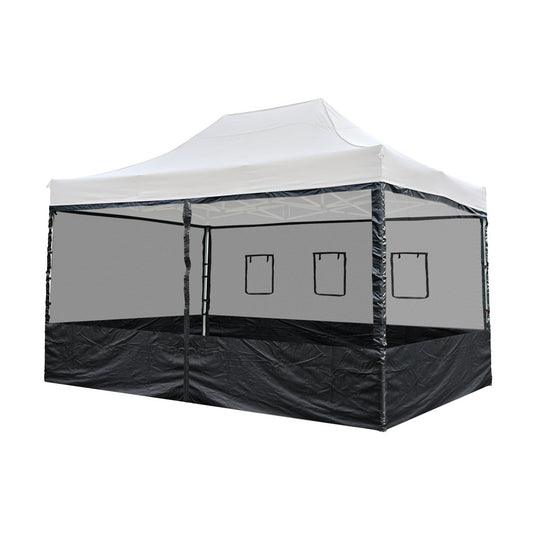 10x15 Pop Up Canopy Netting Mesh Sidewalls Side Panel