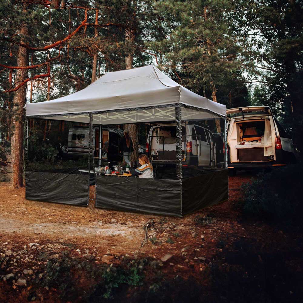 10x15 Pop Up Canopy Netting Mesh Sidewalls Side Panel