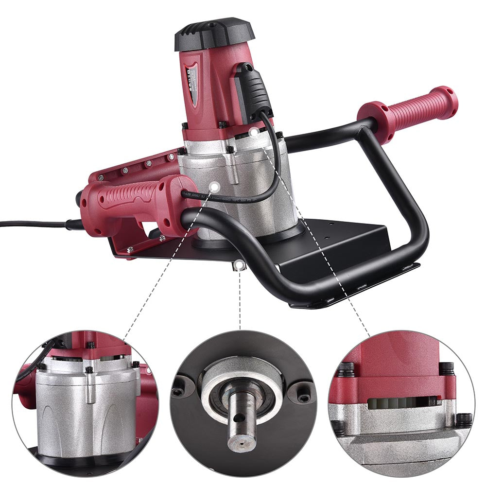 Electric Post Hole Digger with 6" Earth Auger Bit Set 1500W 2HP