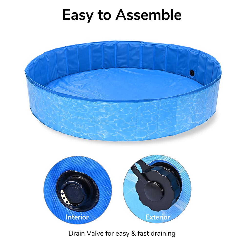 Foldable Pool for Kids Dog Pet Bath Small to Large