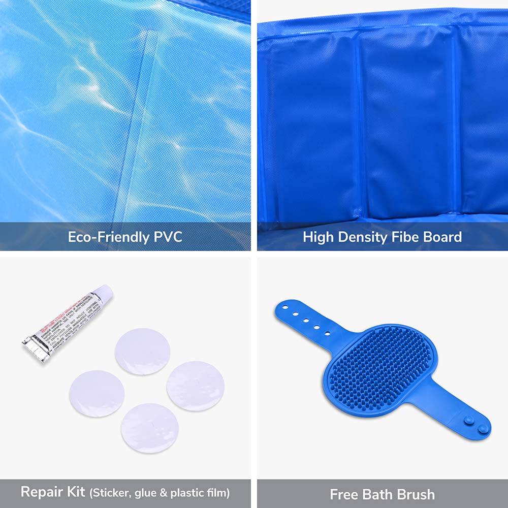Foldable Pool for Kids Dog Pet Bath Small to Large