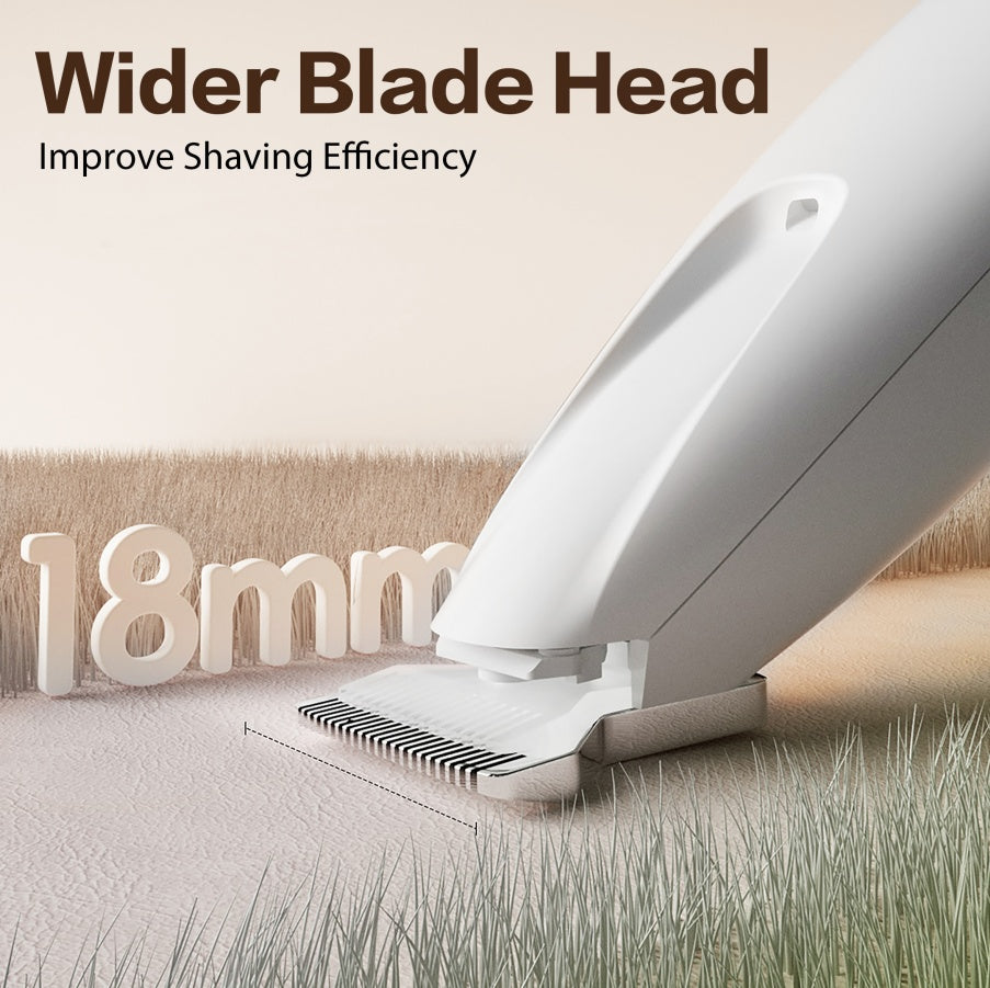 2025 New Pet Paw Trimmer 1Pack,Rechargeable Quiet Hair Trimmer For Pets,Professional Pet Grooming Kit - Cordless Waterproof  Clippers With LED For Precision Trimming,Ideal For Home Grooming Pet Hair