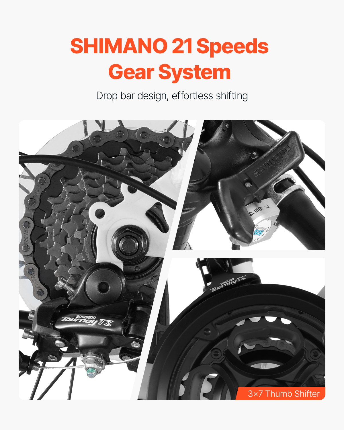 Road Bike, 700C Wheels Racing Bike, SHIMANO 21 Speeds Drivetrain City Commuter Road Bicycle, Urban Adult Sport Bicycle With Carbon Steel Frame, Drop Bar, Caliper Brake, For Men And Women