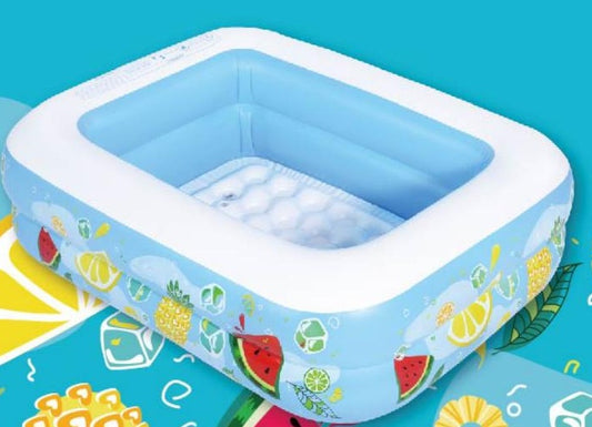 InflatFun - Fruit 120cm Double-layer Square Pool