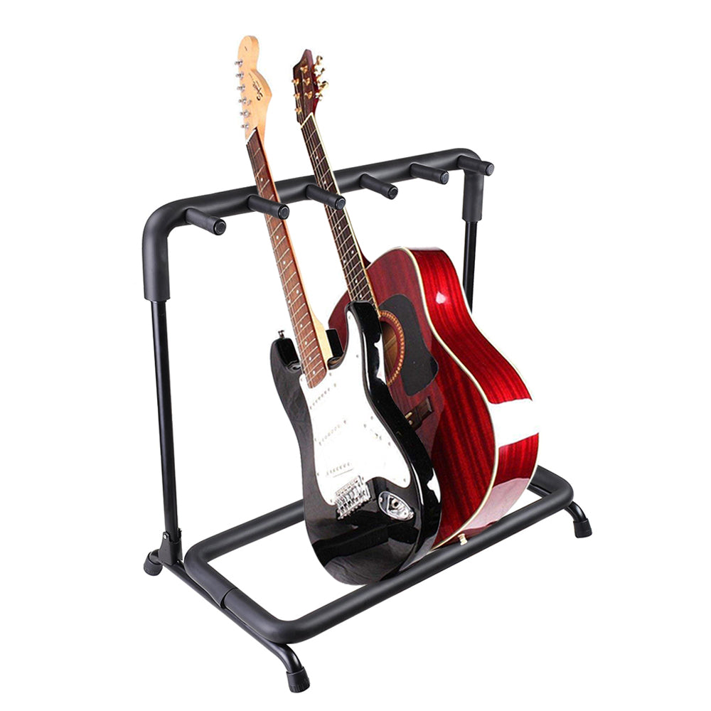 Stage Guitar Bass Stand Folding Display Rack 3/ 5/ 7/ 9 Opt