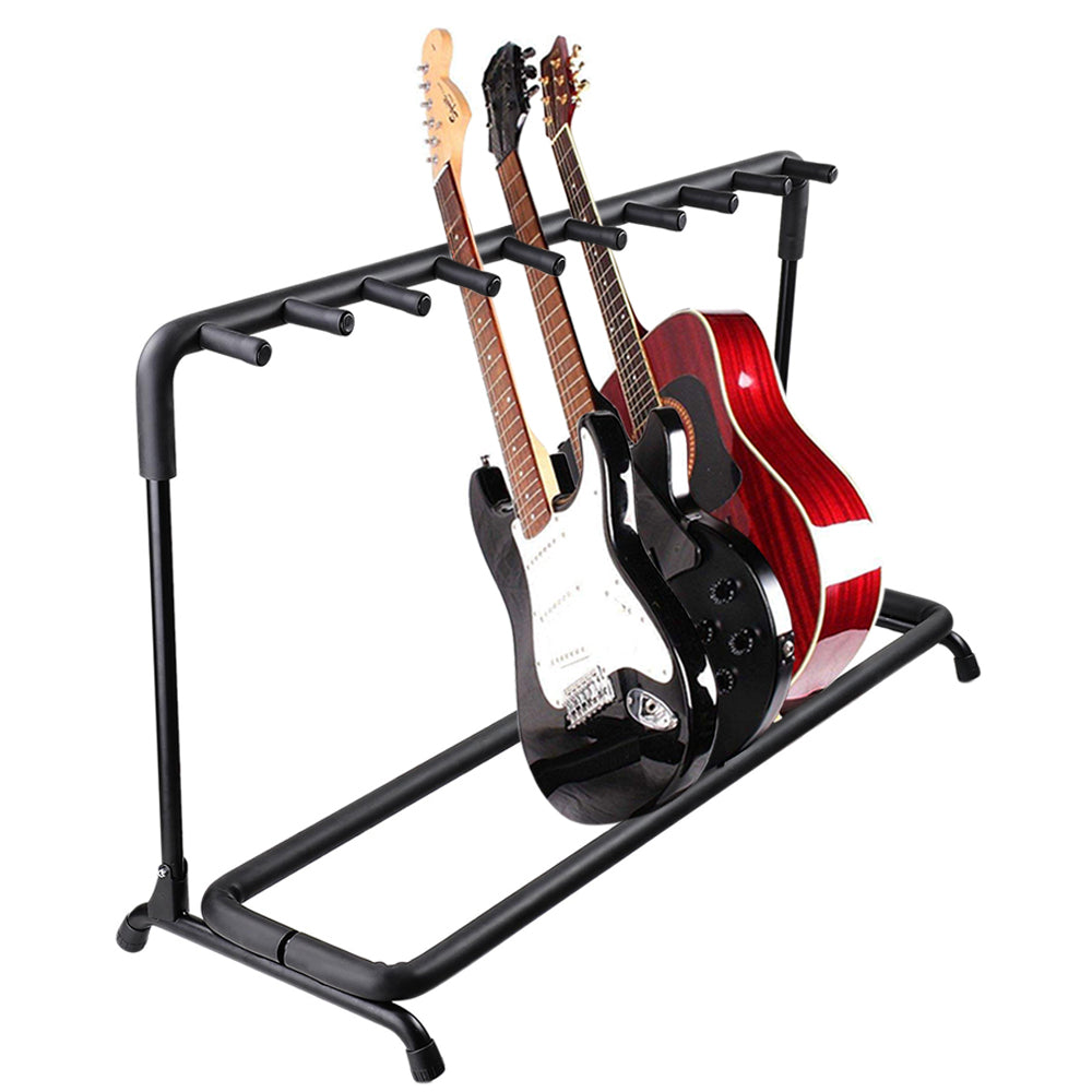 Stage Guitar Bass Stand Folding Display Rack 3/ 5/ 7/ 9 Opt
