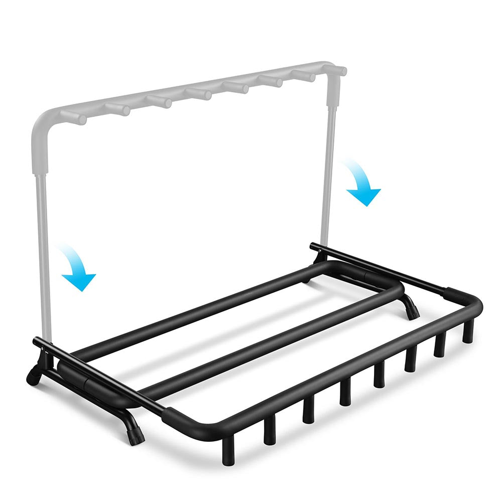 Stage Guitar Bass Stand Folding Display Rack 3/ 5/ 7/ 9 Opt