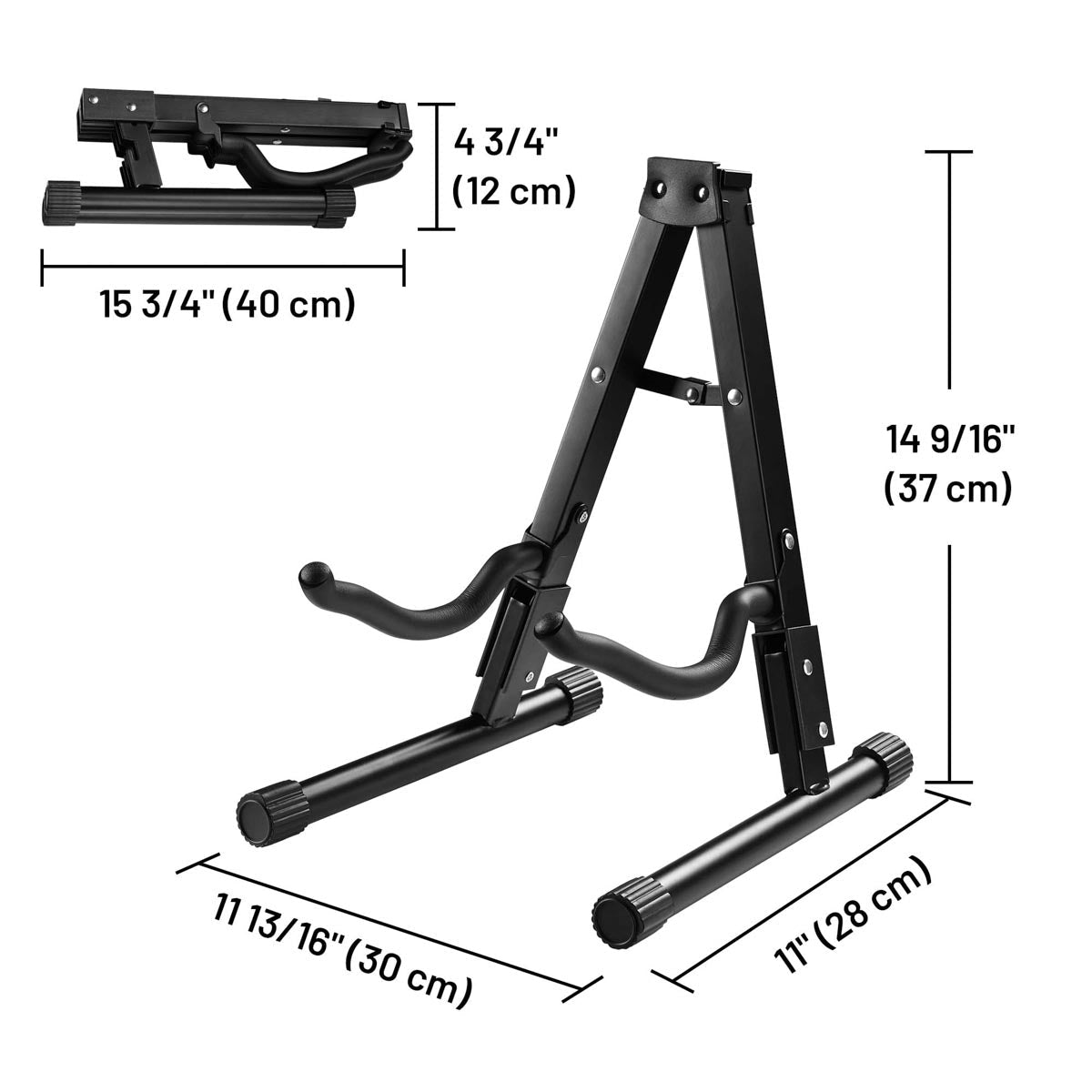 Stage Guitar Bass Stand Folding Display Rack 3/ 5/ 7/ 9 Opt