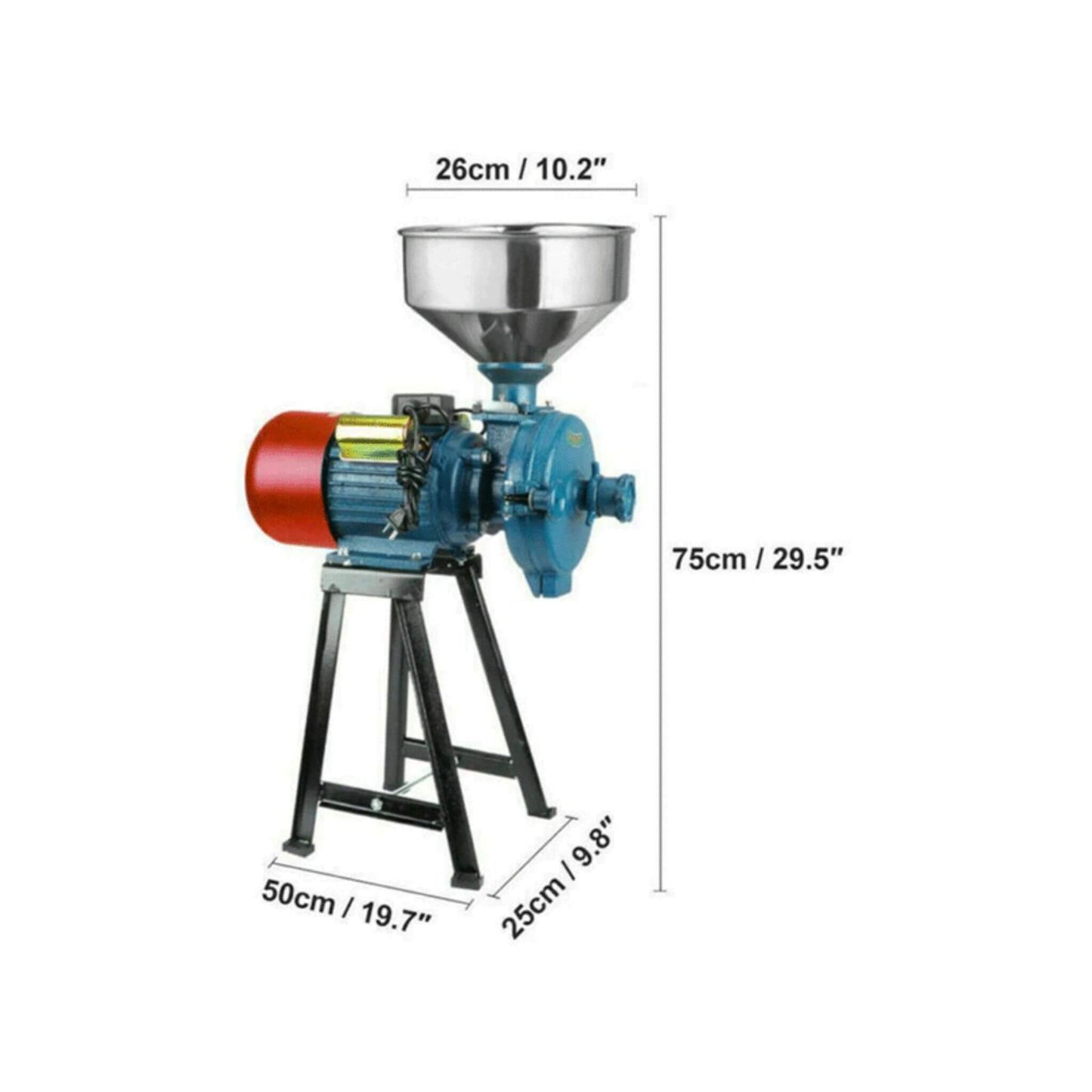3000W Commercial Electric Corn Wheat Grain Mill Grinder (SAK91135)