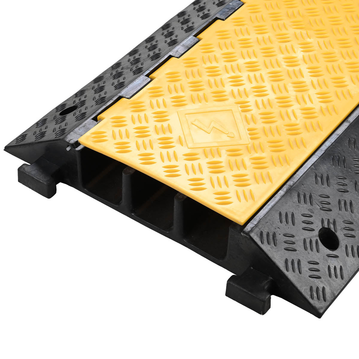 Cable Ramp Rubber Hose Protector 3 Channel for 3" Cables