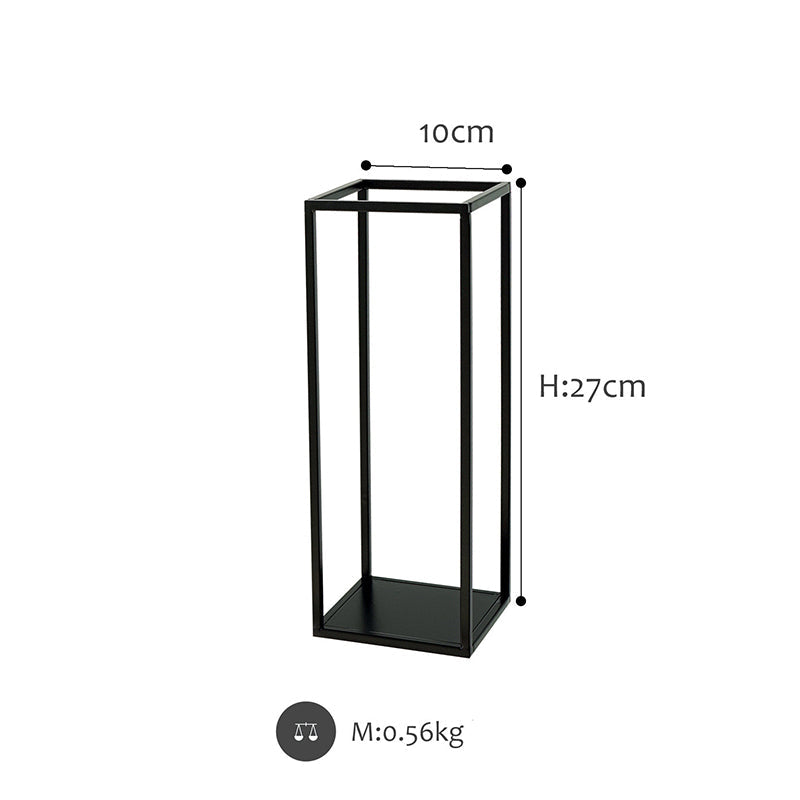 Tea Break Dessert Rack Set Simple Modern Black Iron Cake Plate Marble Tray Creative Cake Rack