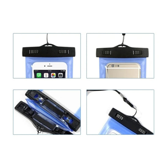 3 Pack Waterproof Floating Cell Phone Pouch Dry Bag Case Cover