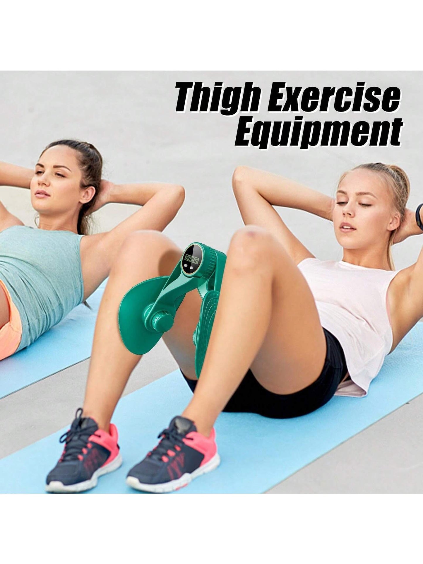 Women's Three-level Strength Band Counting Display Resistance Band Thigh Trainer Inner Thigh Trainer Pelvic Floor Exercise Equipment Kegel Exerciser