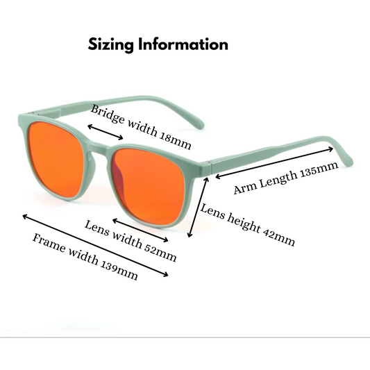 Matcha Latte Sleep Glasses