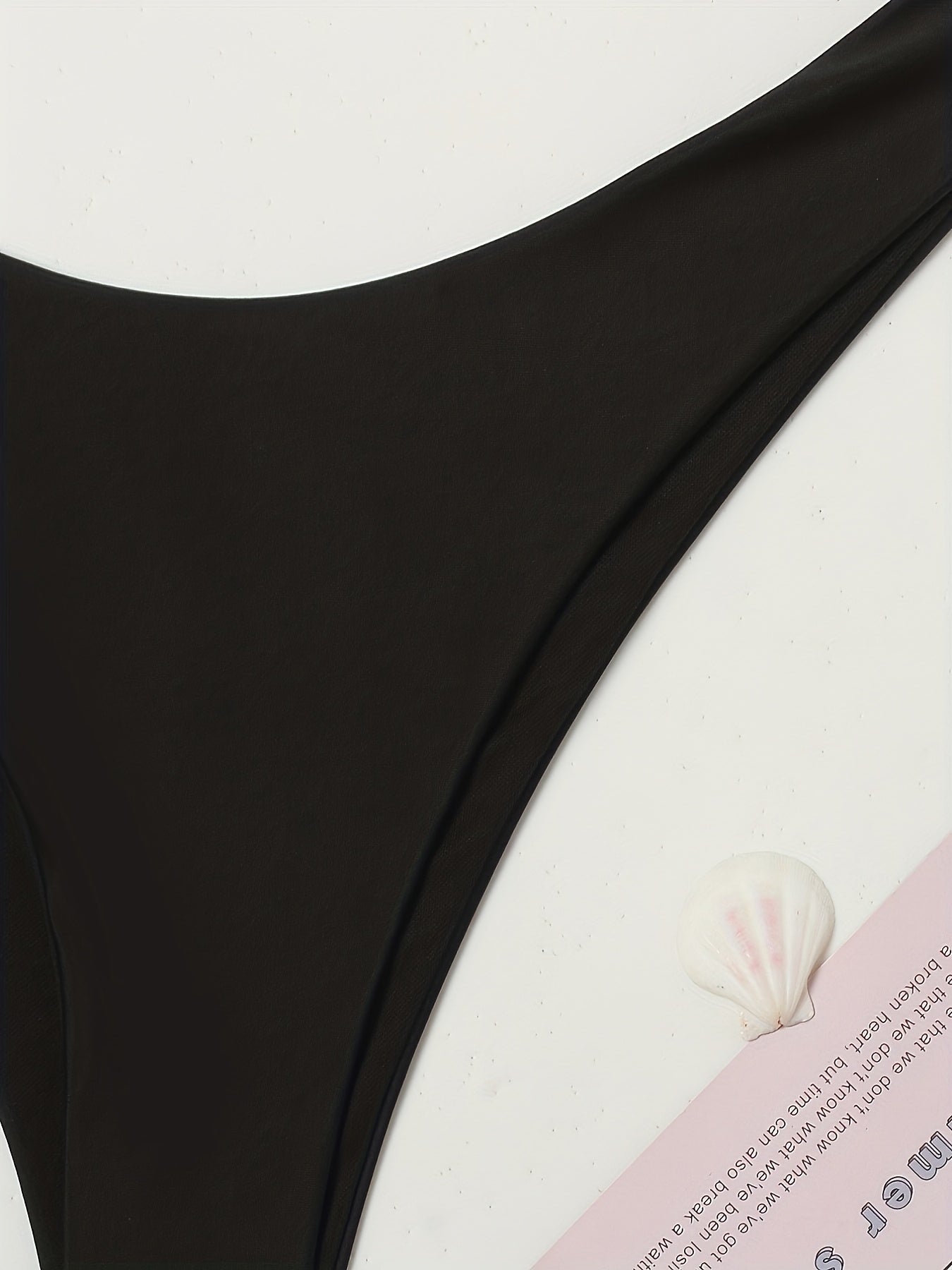 Women's Bikini Set - Sexy Strapless Solid-color Swimsuit Set For Beach Style.