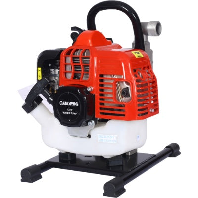Gasoline Water ,2s Troke Portable Gas Powered Water Transfer  ,33cc 1.2HP 1inch