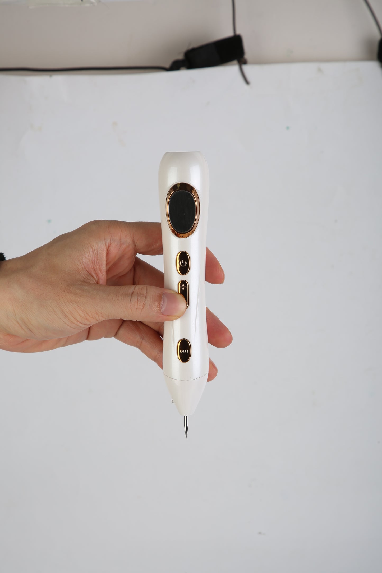 Portable Skin Tag Remover Pen With LED Light 9 Intensity Gears Cordless Rechargeable Skin Tag Removal Kit Intended For Common Warts Mole Skin Tags Gift For Girl Women