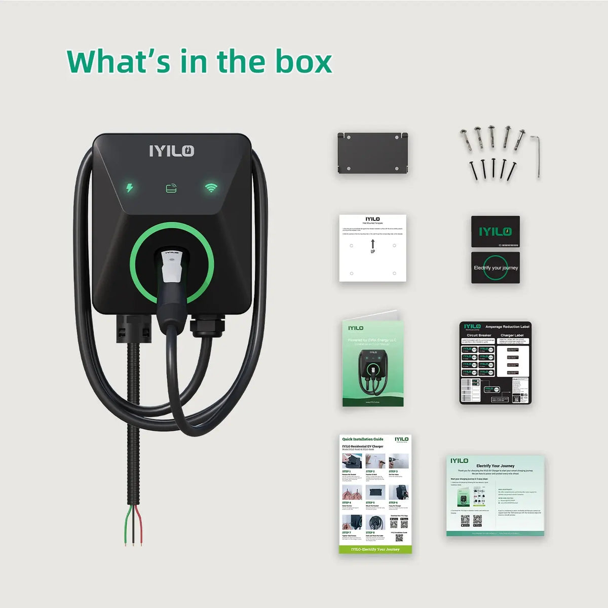 Level 2 EV Charger NACS (J3400)Hardwired – 48A