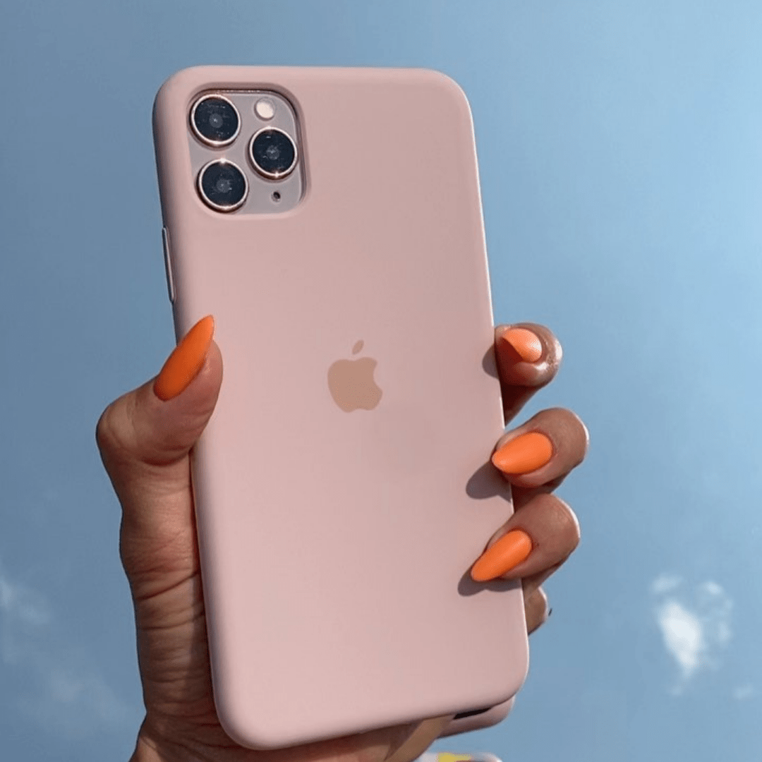 iPhone Silicone Case (Pink Sand)