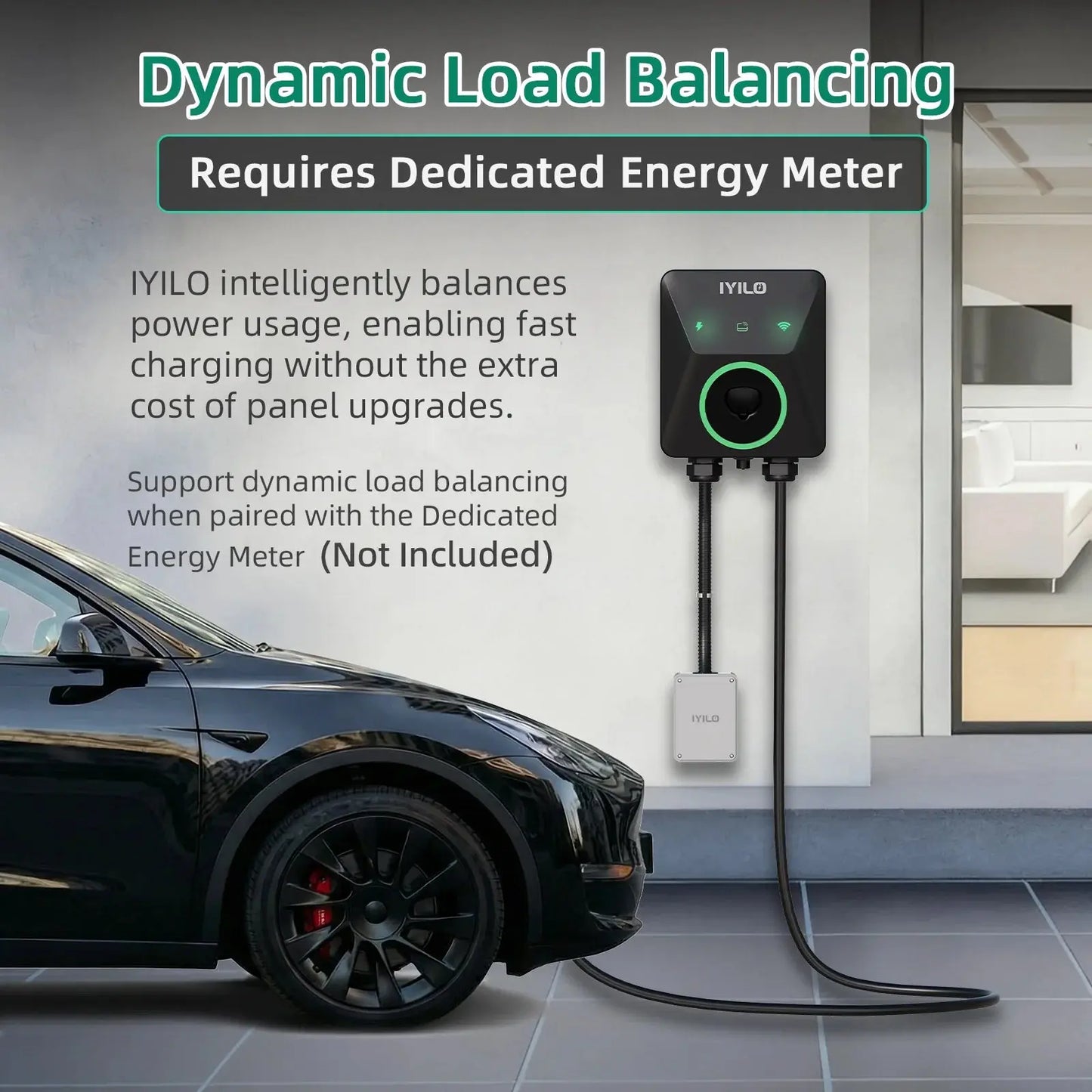 Level 2 EV Charger NACS (J3400)Hardwired – 48A