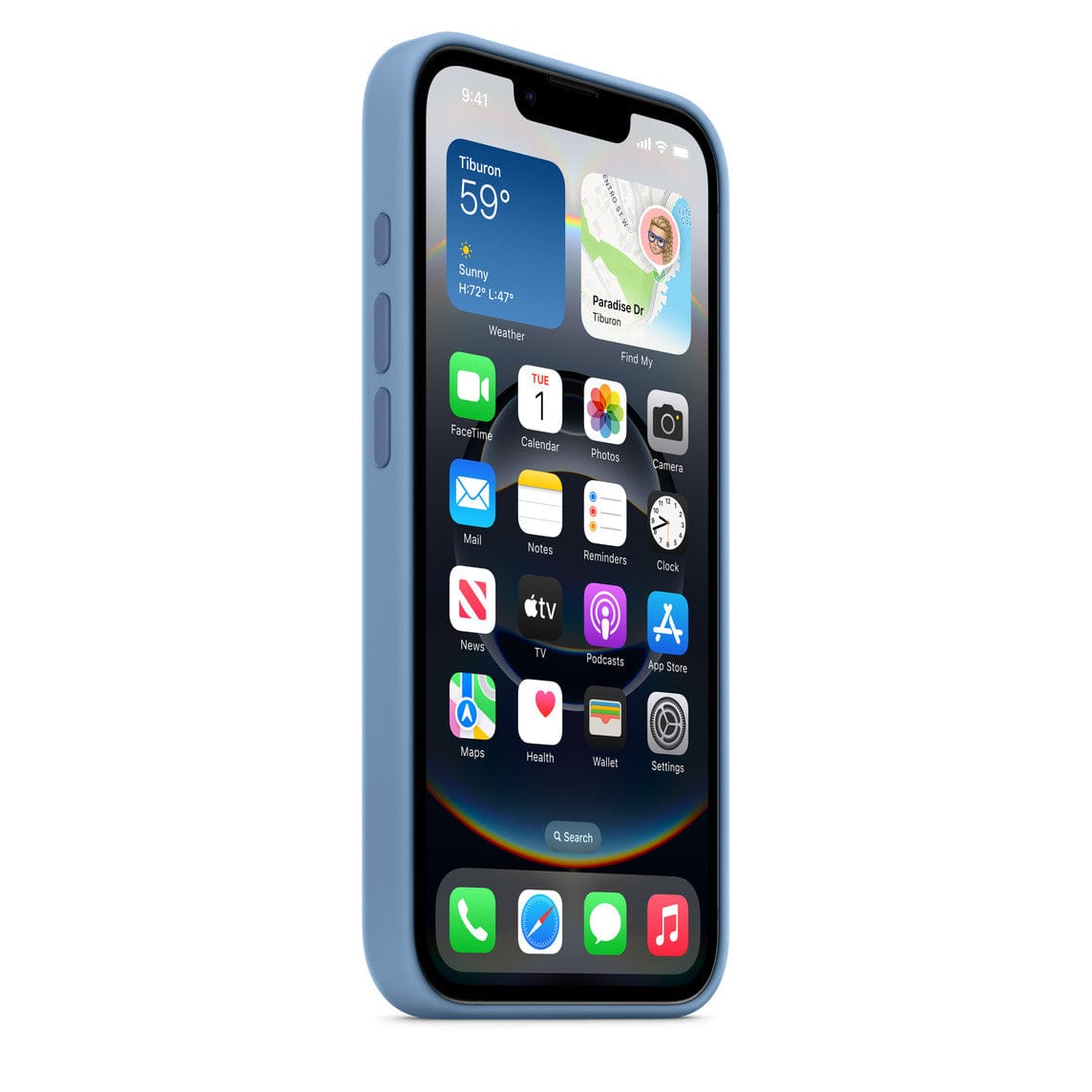 iPhone 16e Silicone Case with MagSafe