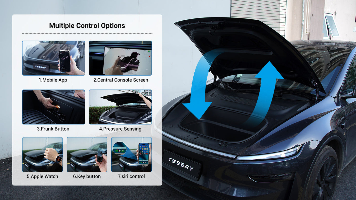 Electric Frunk System for Model Y Juniper | Hands-Free Automatic Opener |