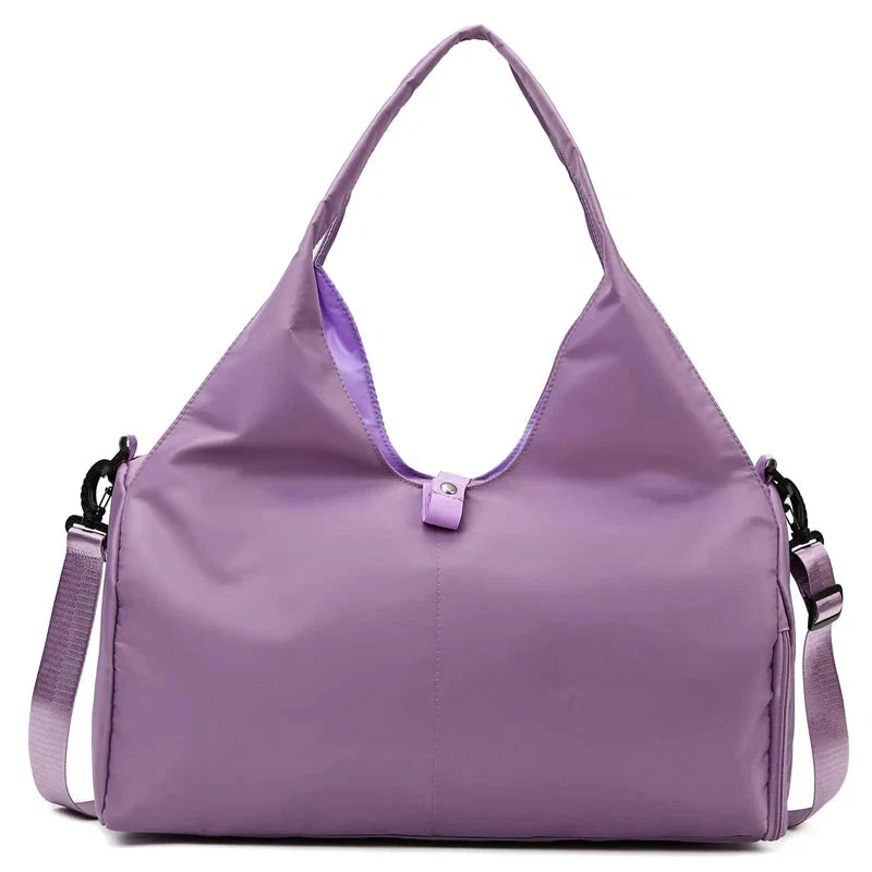 Women's Large Capacity Travel Handbag with Multiple Pockets