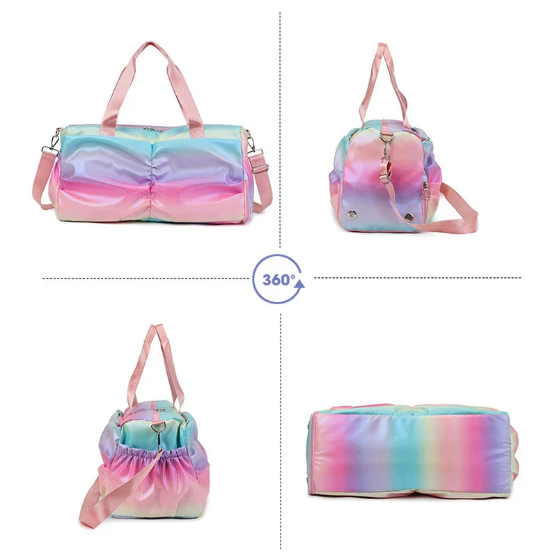 Durable Women's Bags with Shoe Compartment for Gym & Travel