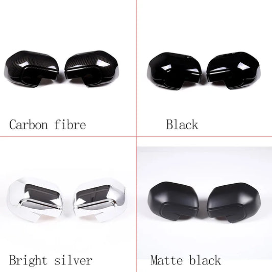 ABS Rearview Side Mirror Decoration Cover for Ford Maverick (2022) | Carbon Fiber / Black / Silver