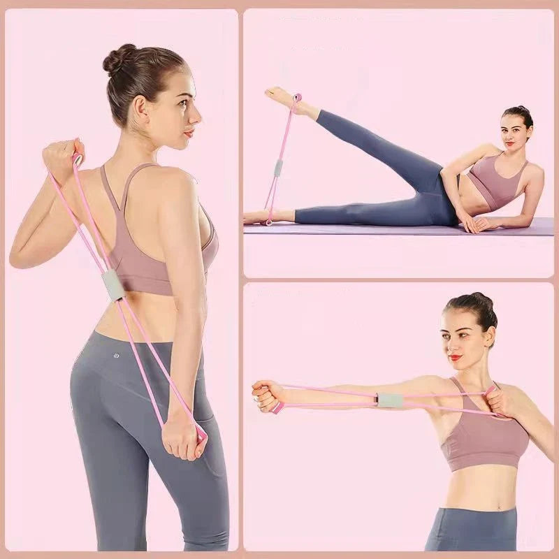 At-Home Fitness Essentials for Women Resistance Band Workout Set