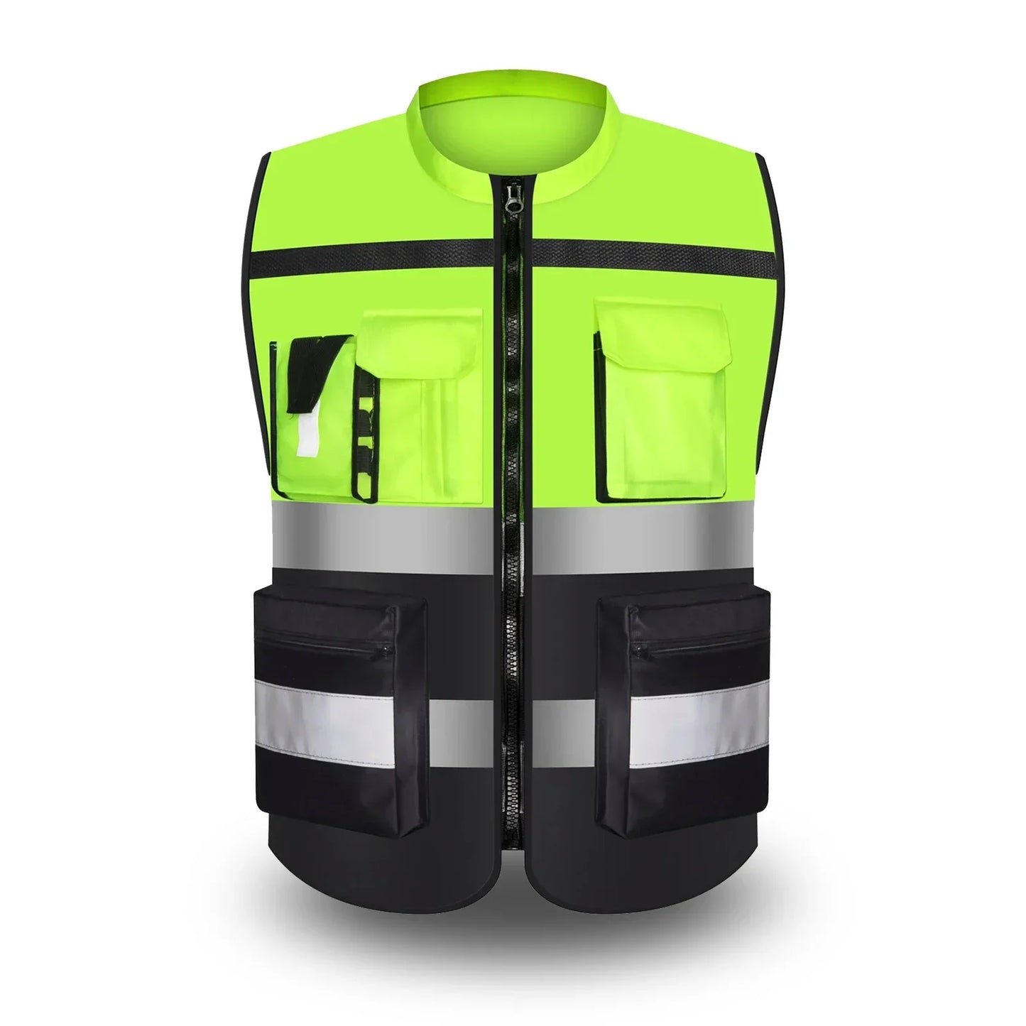 Reflective Construction Vest Improved Visibility, Enhanced Safety