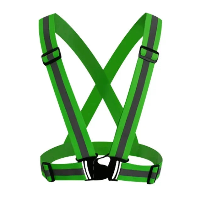 Durable Reflective Safety Vest for Nighttime Activities