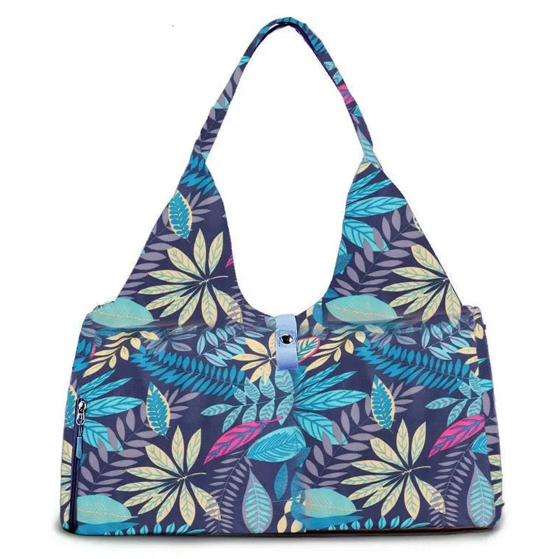 Women's Large Capacity Travel Handbag with Multiple Pockets