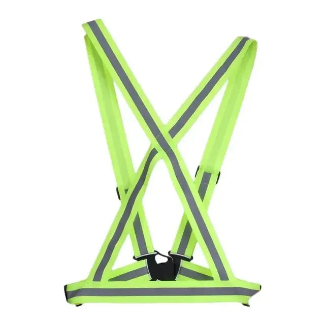 Durable Reflective Safety Vest for Nighttime Activities