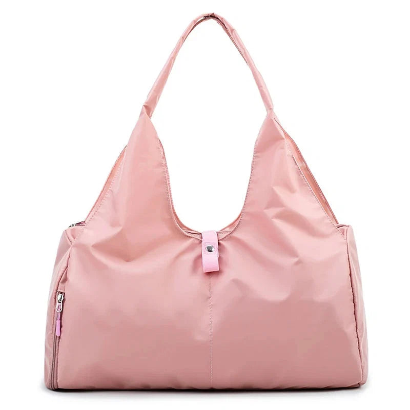 Women's Large Capacity Travel Handbag with Multiple Pockets
