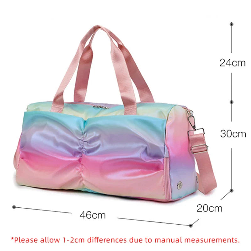 Durable Women's Bags with Shoe Compartment for Gym & Travel