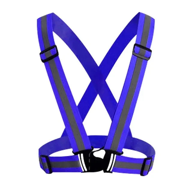 Durable Reflective Safety Vest for Nighttime Activities