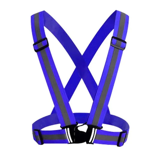 Durable Reflective Safety Vest for Nighttime Activities