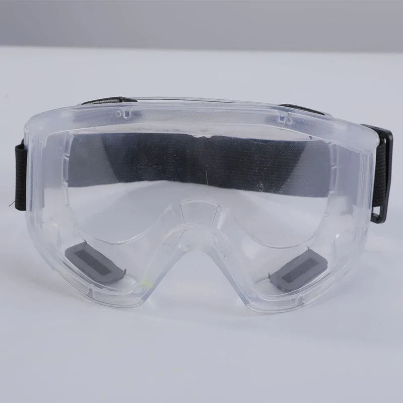 Protective Anti-Fog Anti-splash Goggle Dust-Proof Wind-Proof Work Lab Eyewear Eye Protection Safety Research Glasses Clear Lens