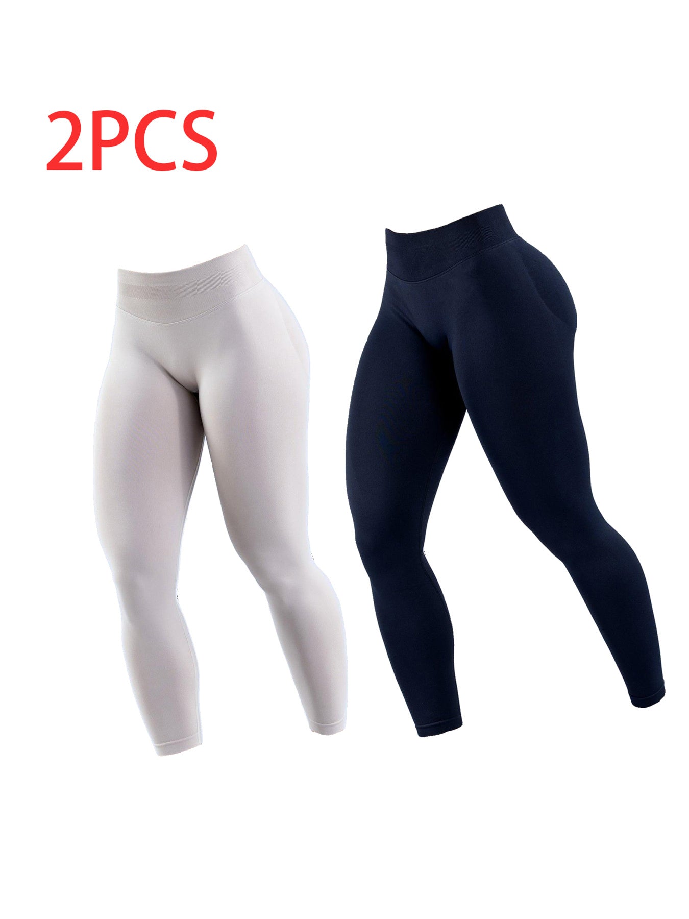 Solid-color Yoga Exercise Leggings