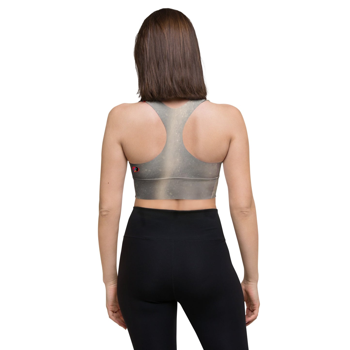 Hazey Breeze Longline Sports Bra