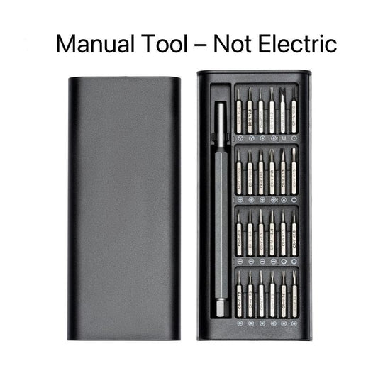 24 In 1 Mini Screwdriver Set With Case, Small Screwdriver Set   Screwdrivers Magnetic Micro Screwdriver Kit, Screwdriver Set For Electronics, Jewelers, Pc, Glasses, Watch, Phone Use Tool