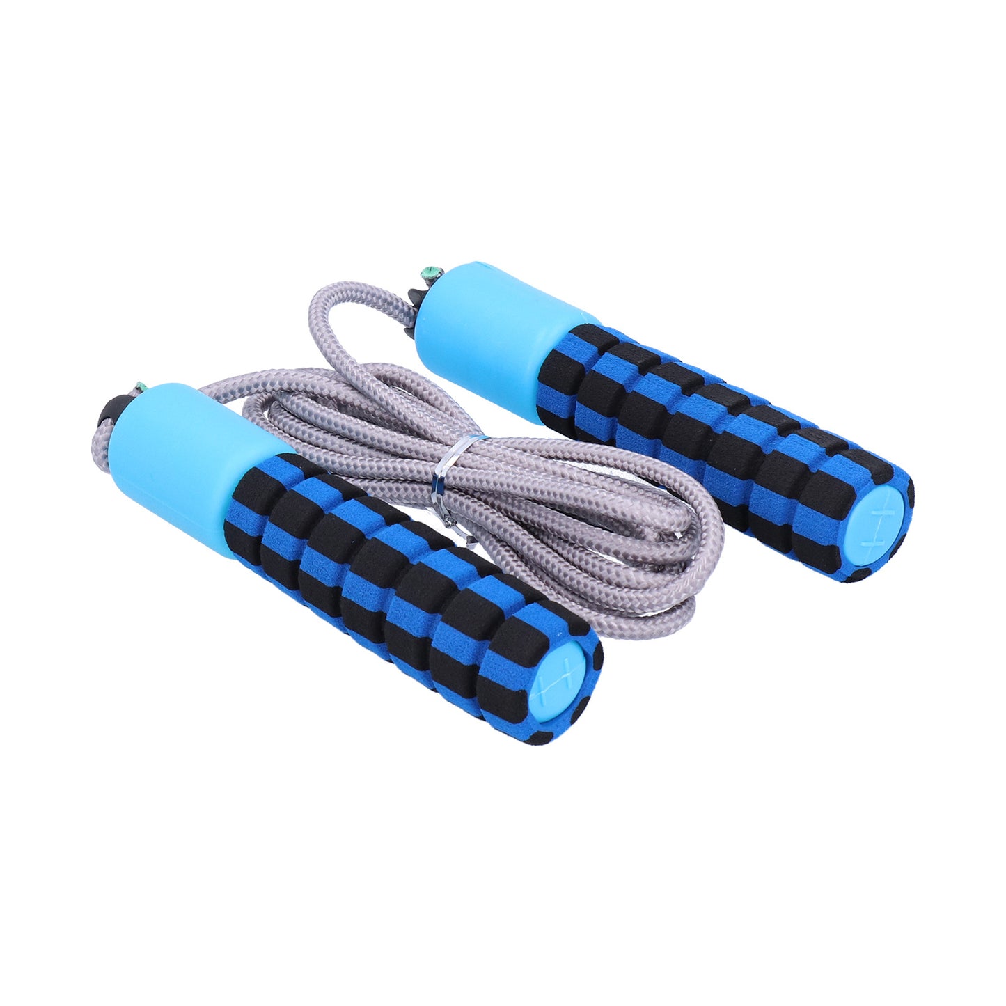 Unisex Jump Ropes with Electronic Counter Adjustable Counting Skipping Rope for ExerciseBlue