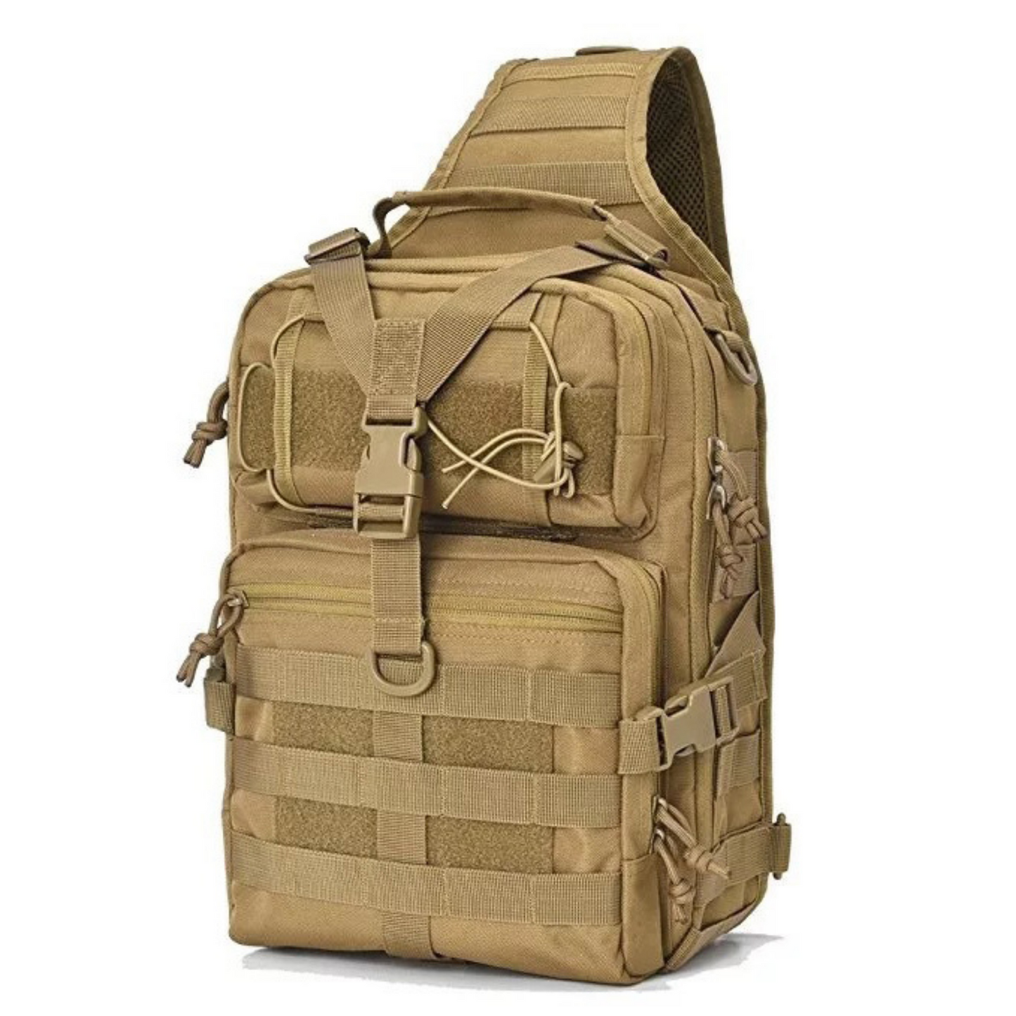 JupiterGear Tactical Military Sling Backpack 15L Shoulder Bag Molle Outdoor Daypack Backpack with Adjustable Strap