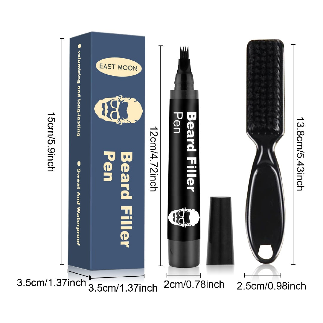 The Detachable And Easy-to-use Beard Filling Pen Can Easily Create A Thick Beard And Hairline