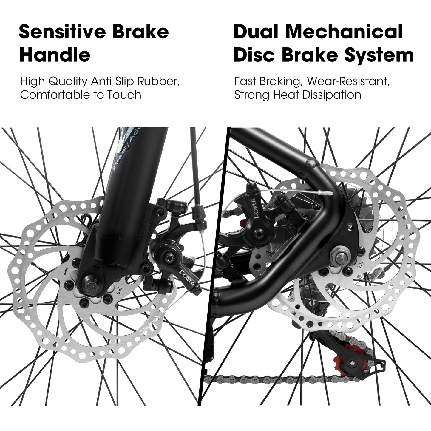A29367 29 Inch Mountain Bike 21 Speed, Suspension Fork, Aluminum Frame Disc Brake, Mountain Biking For Both Men And Women.