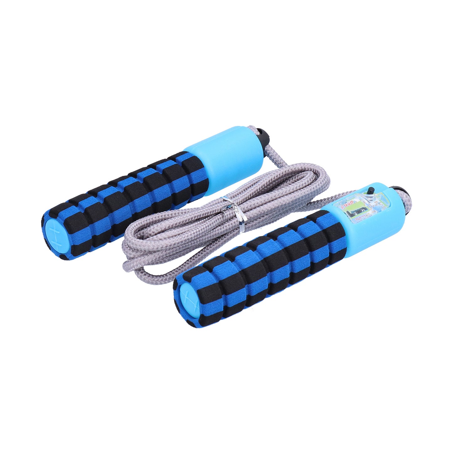 Unisex Jump Ropes with Electronic Counter Adjustable Counting Skipping Rope for ExerciseBlue