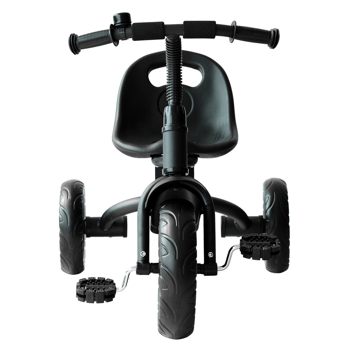 3-Wheel Indoor Outdoor Toddler Tricycle With Bell For Recreation Ride-On Black Com
