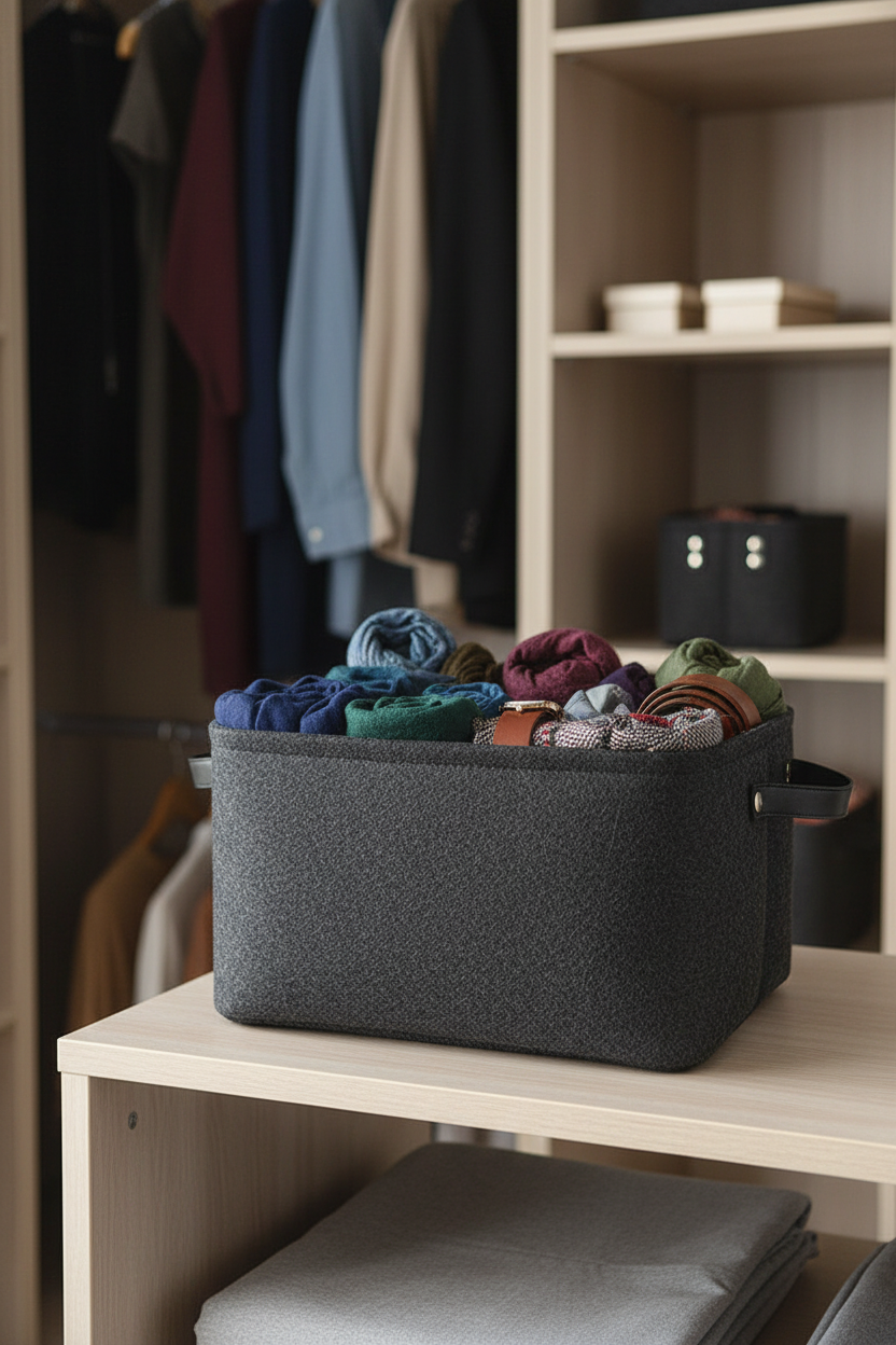 Felt Storage Basket – 4 Colors & 3 Sizes